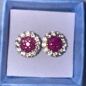 Gold plated Stud Earrings gold plated new